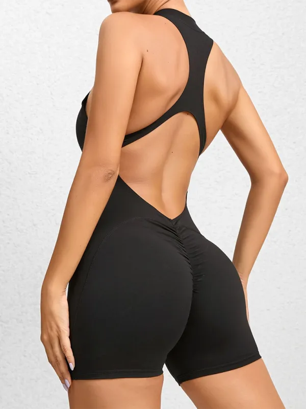 Tight Zippered Sports Yoga Peach Hips Pants
