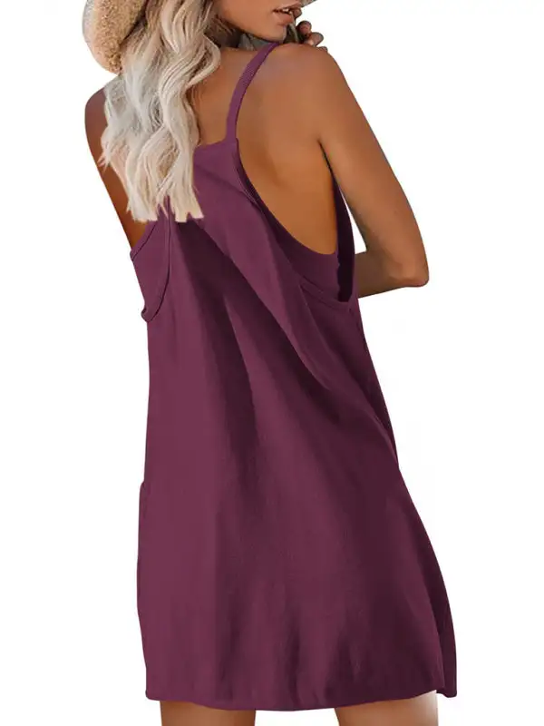 Casual Suspender Top Jumpsuit Shorts