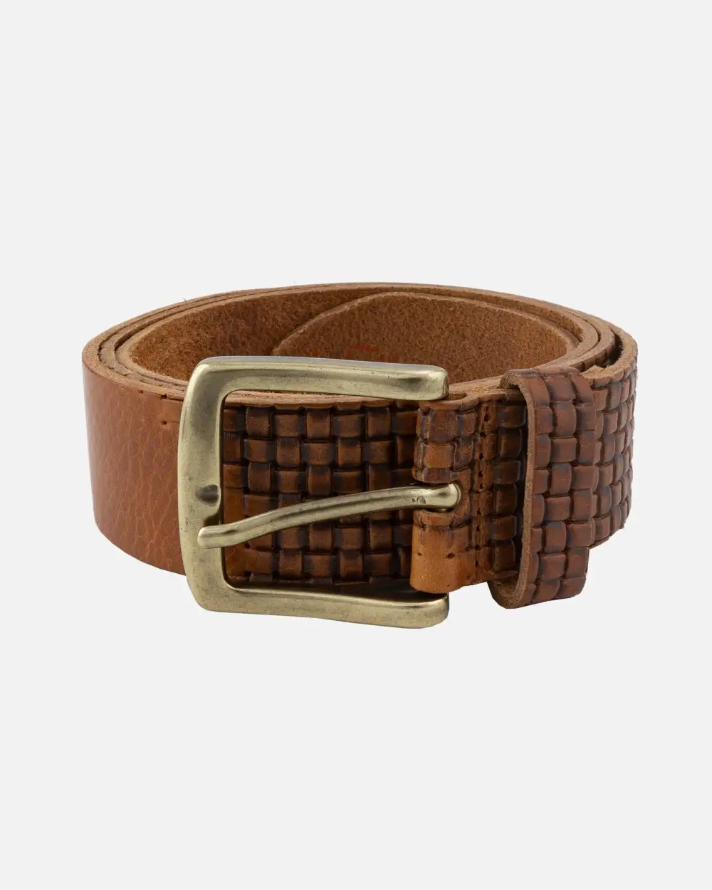 Faded Leather Waist Belt