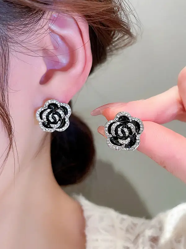 Polished Moonlit Accent Earrings