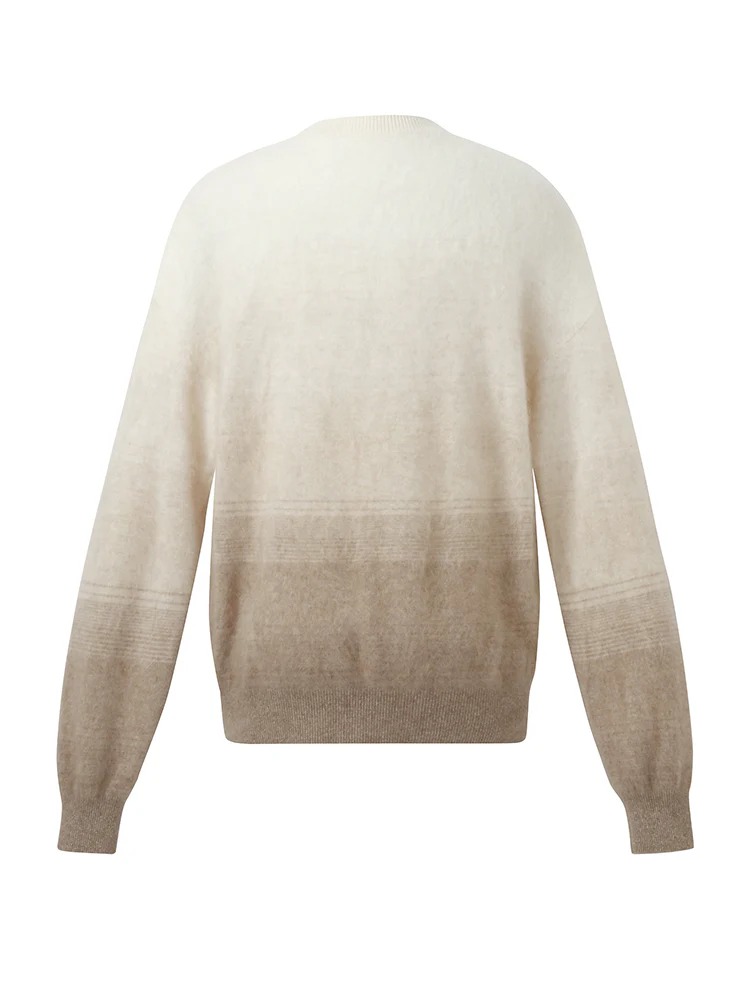 Brushed Cashmere Gradient Women Sweater