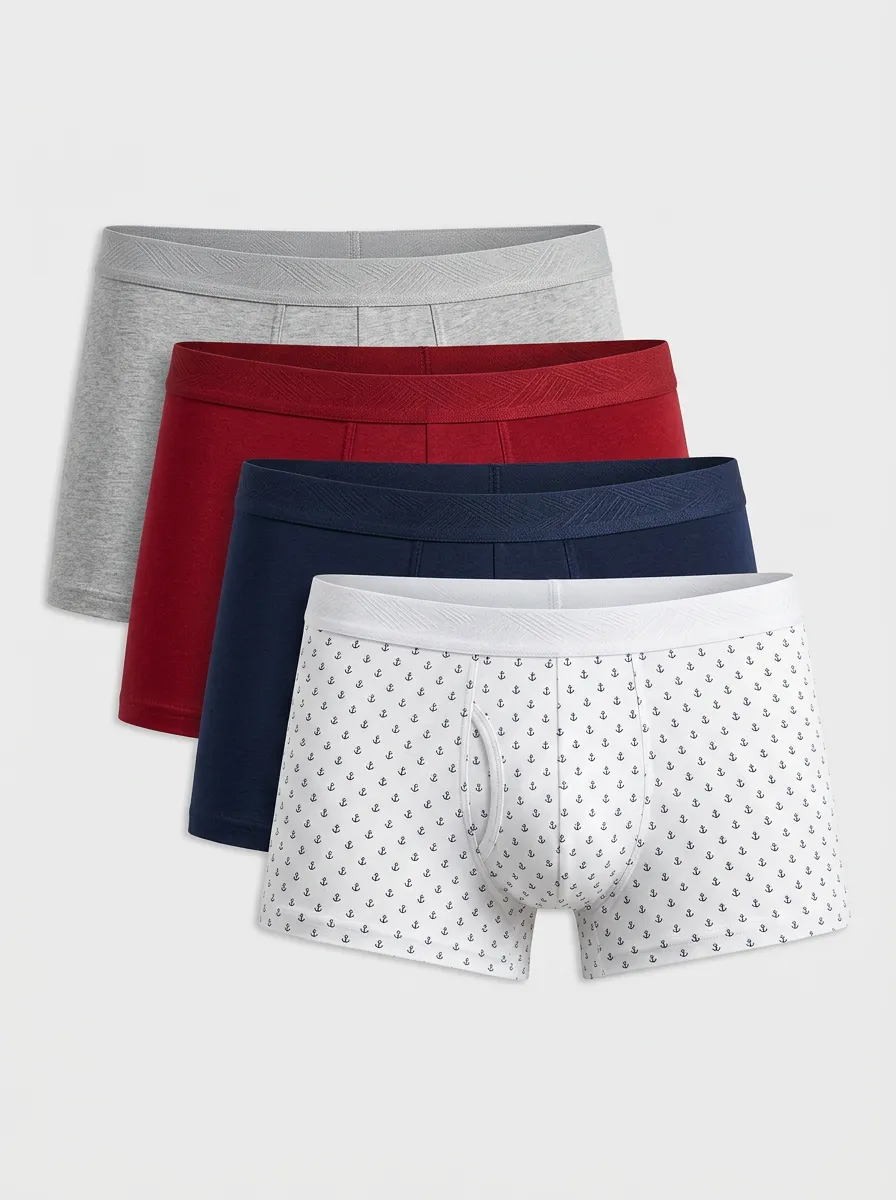 Comfort Smooth Fit Four Pack Briefs