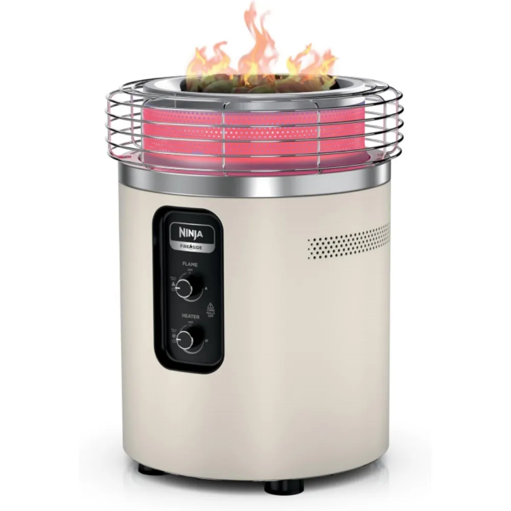 Ninja Fireside360™ Outdoor Heater & Fire Pit with 3 Modes – Flame, Heat, Flame & Heat