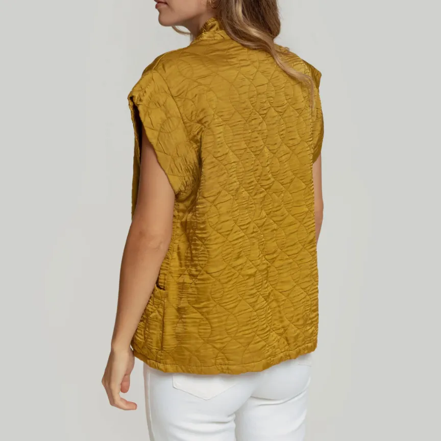 Quilted Casual Sleeveless Vest