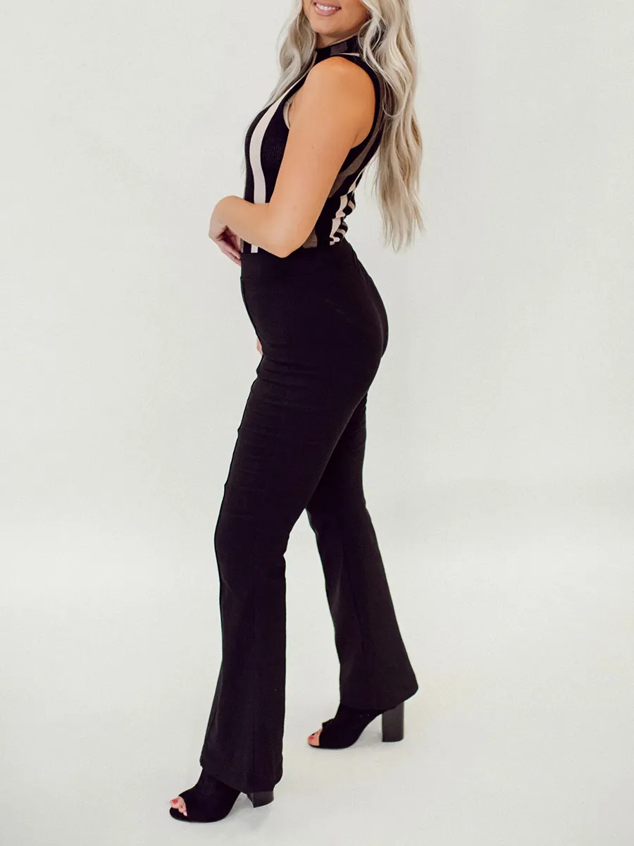 Multi Color Striped Jumpsuit