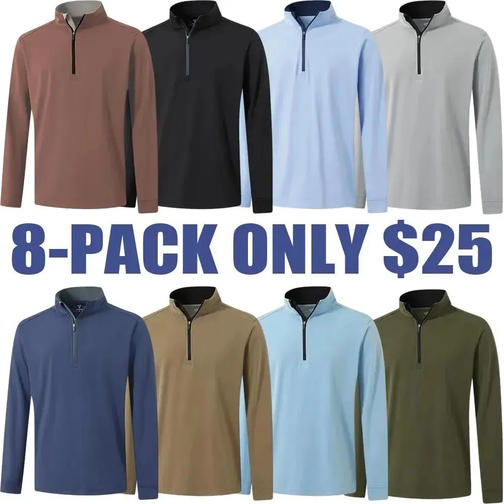 Men's Quarter Zip Golf Pullover