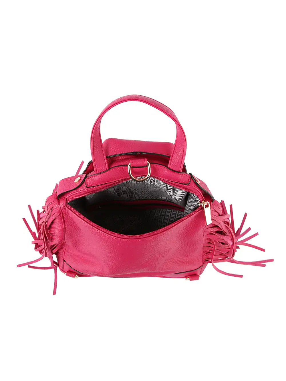 Fringe Jacket Style Backpack