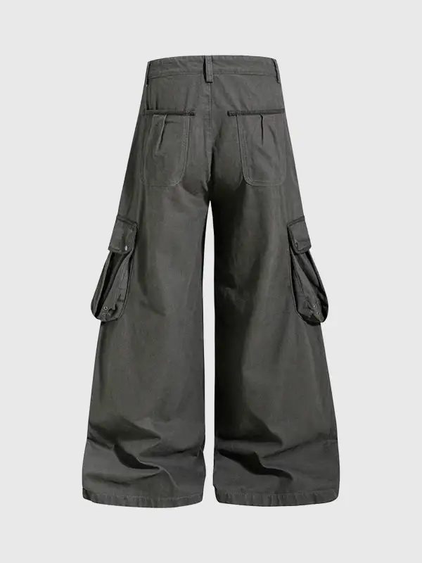 Everyday Wide-Leg Cargo Pants
