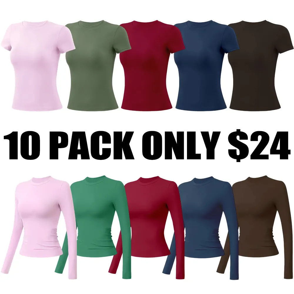 Women's Athletic Wear Sporty Style Clothes gym shirts workout tops