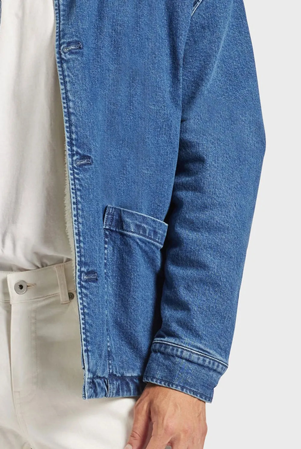 Sherpa Lined Denim Jacket