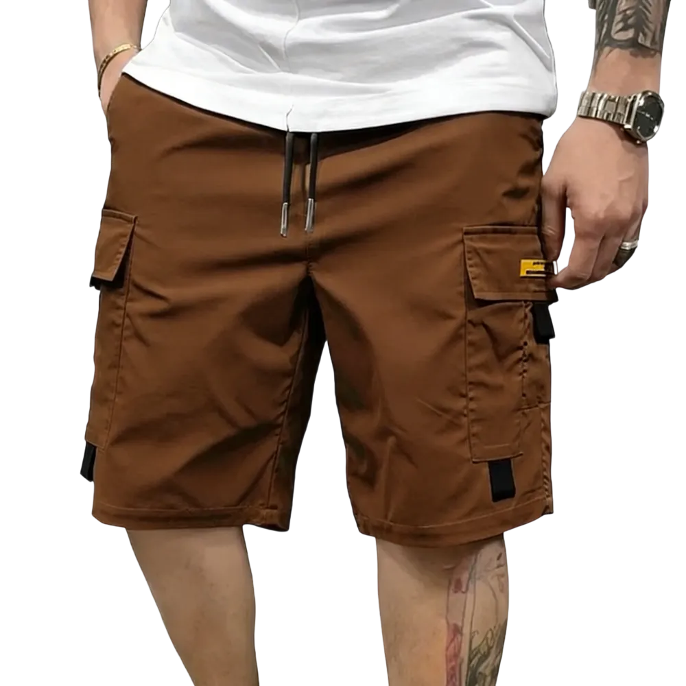 Men'S Multi-Pocket Cargo Shorts