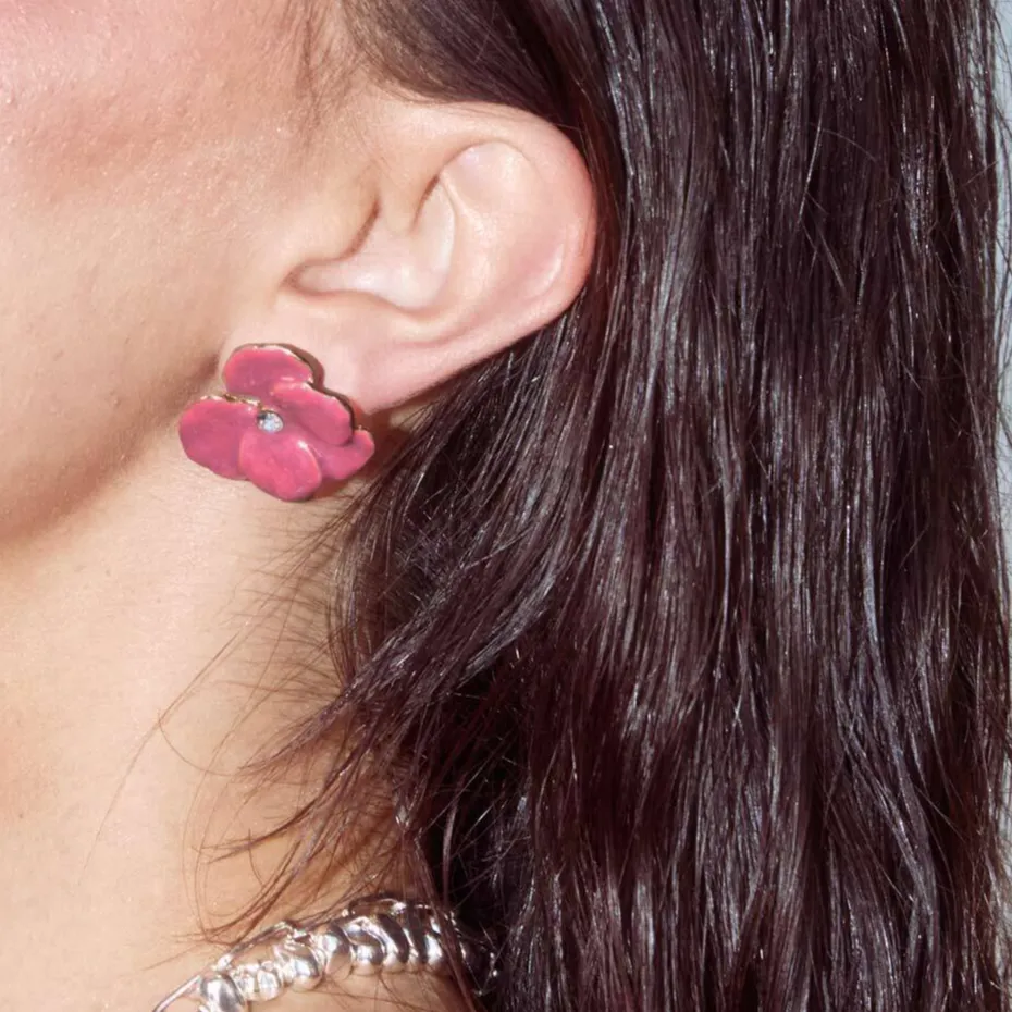Daylight Savings Flower Earrings