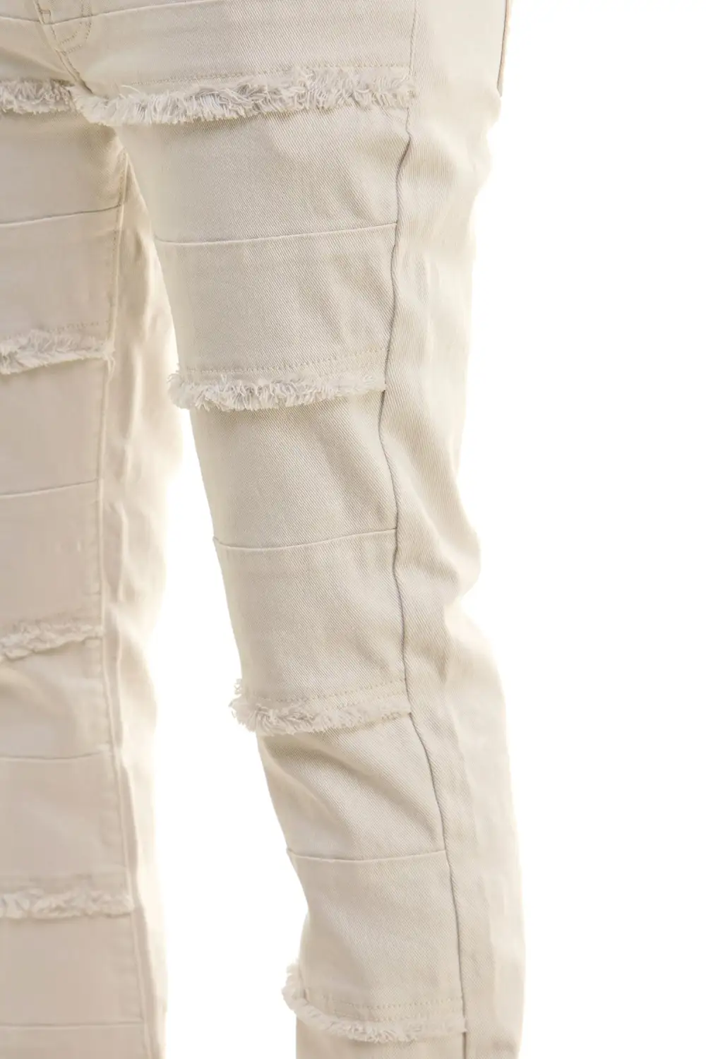 Men's Clean Flare Skinny Stacked Pants