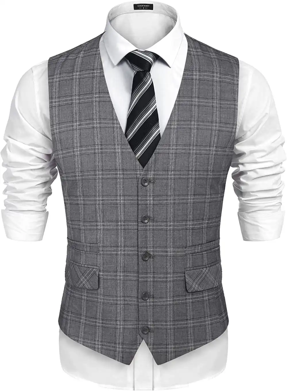 Slim Fit Business Suit Vest Jacket