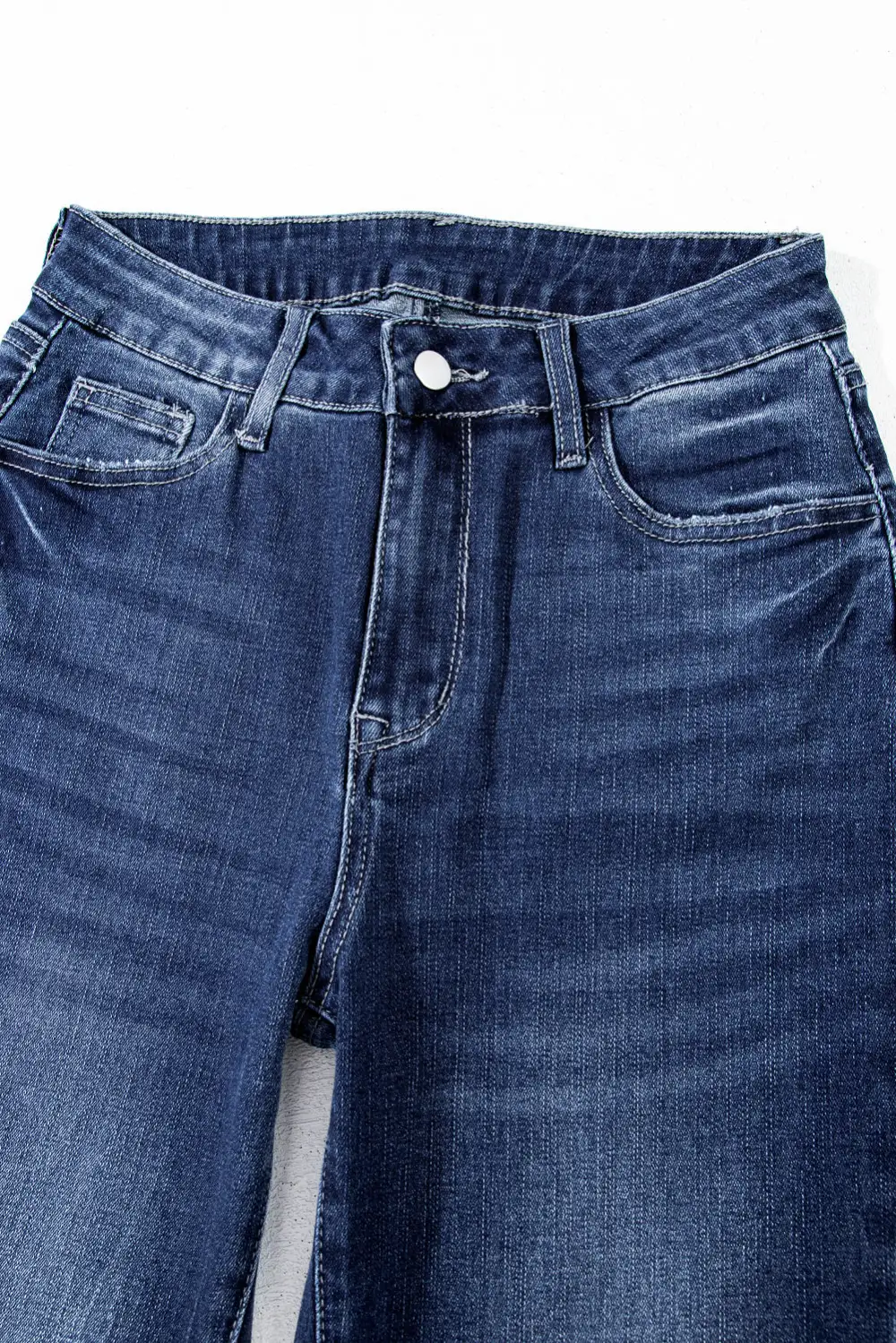 Subtle Texture Relaxed Fit Denim Jeans