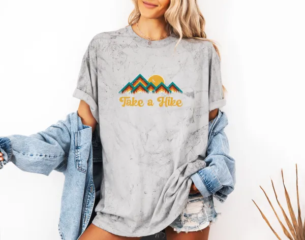 Trail Hike Graphic Garment Dyed Tee