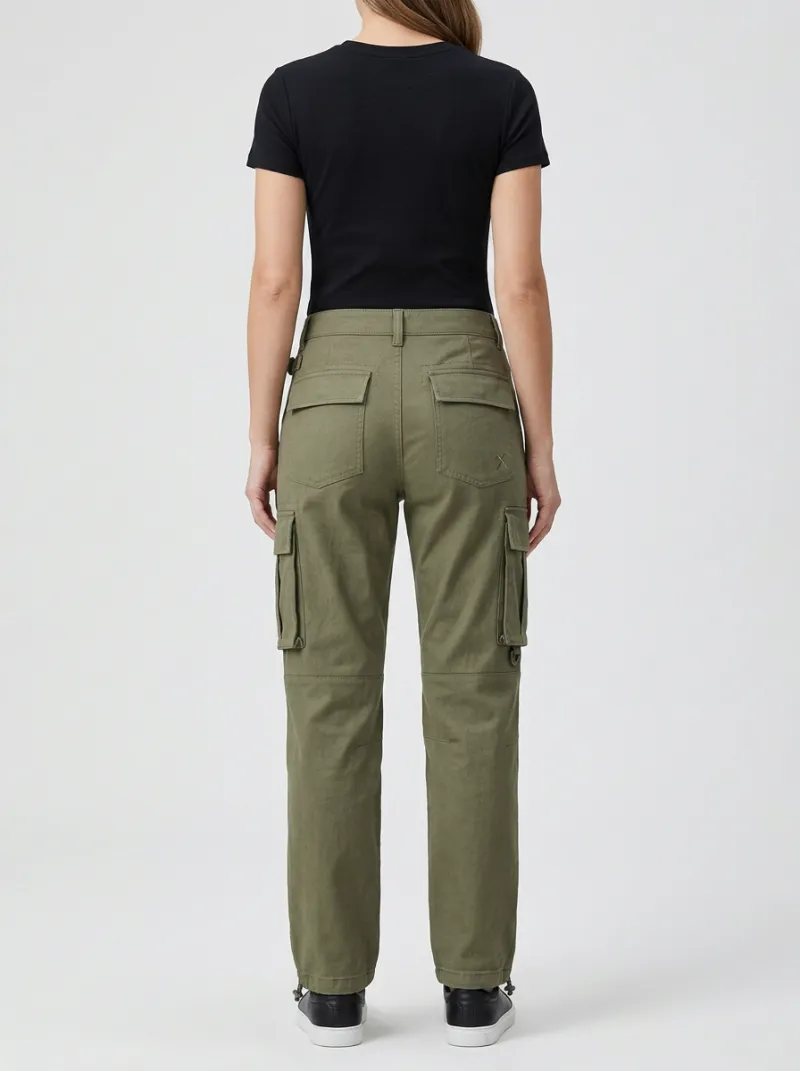 Signature Multi Pocket Tactical Style Wardrobe Women's Multi Pocket Cargo Pants