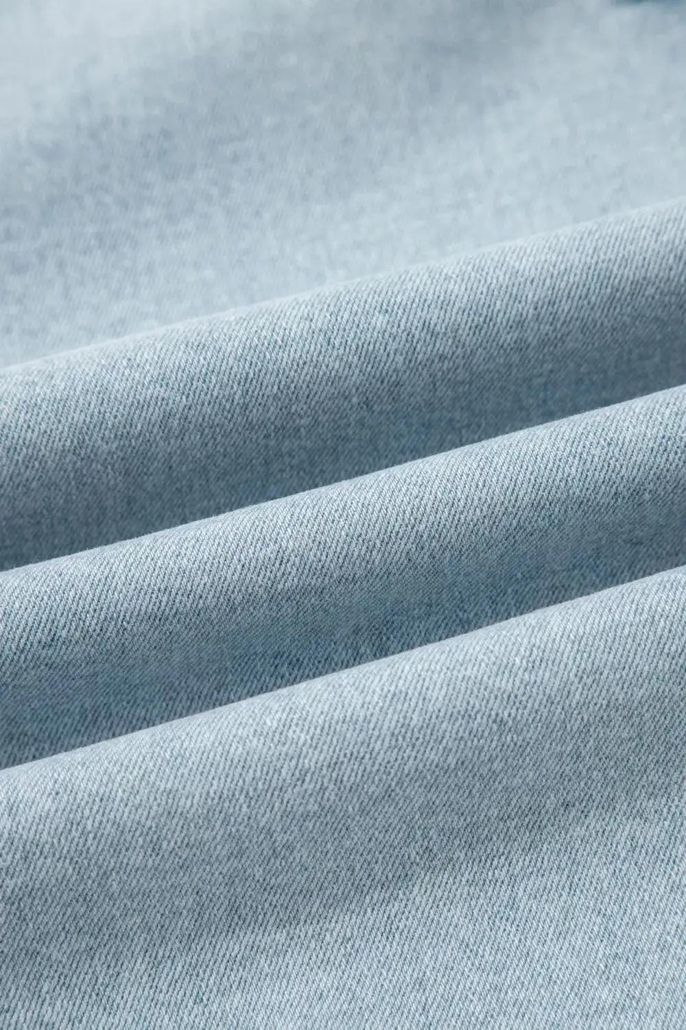 Straight Leg Pocketed Denim Jeans