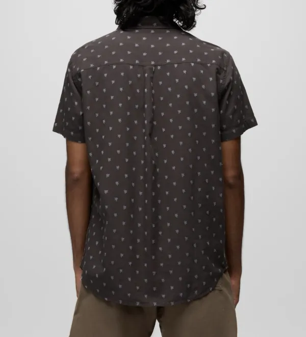 Palm Pattern Men's Short Sleeve Shirt