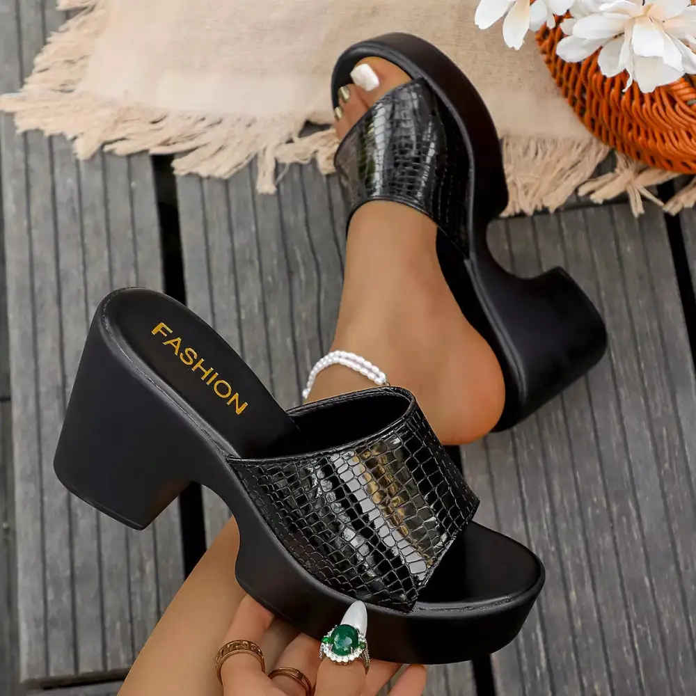 Refined Refined Refined Refined Refined Refined Distinctive Everyday Open Toe Block Heel Sandals