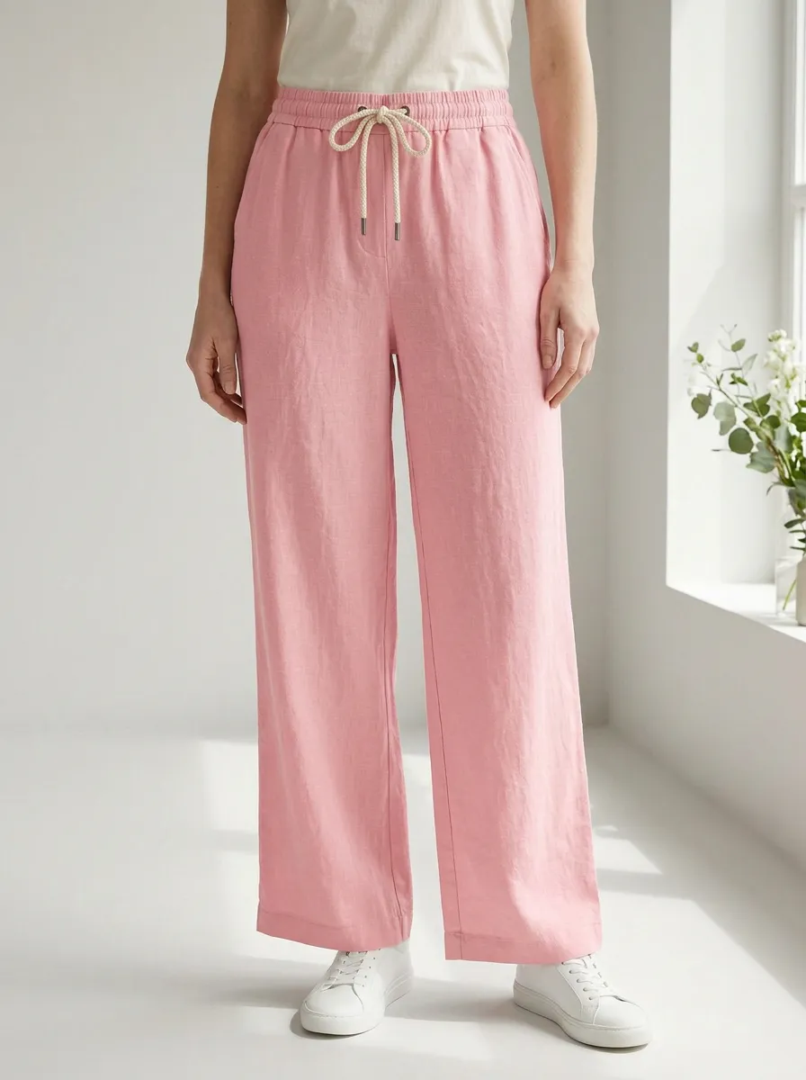 Women's Heritage Inspired Graphic Adjustable Drawstring Waist Pants