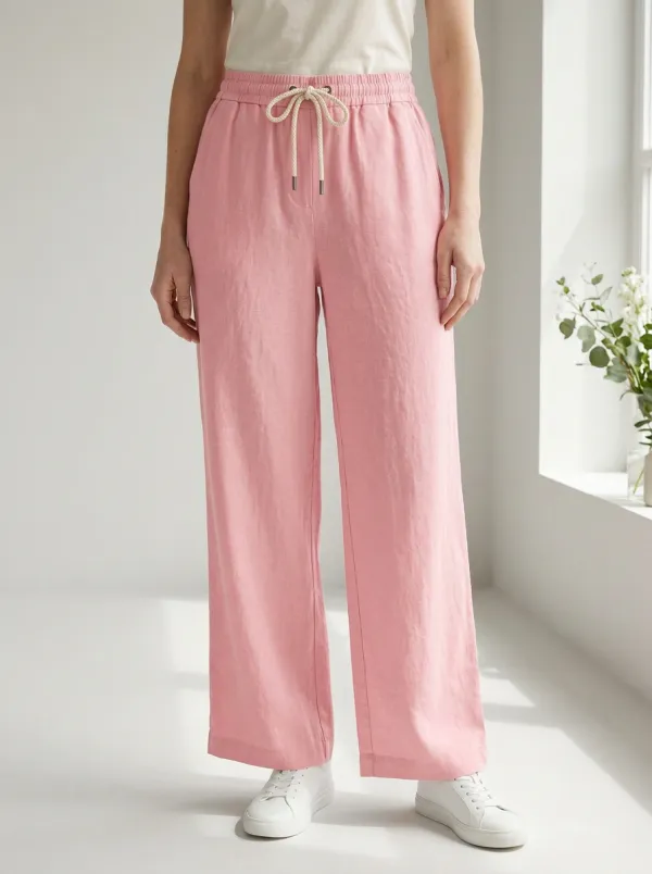 Women's Heritage Inspired Graphic Adjustable Drawstring Waist Pants