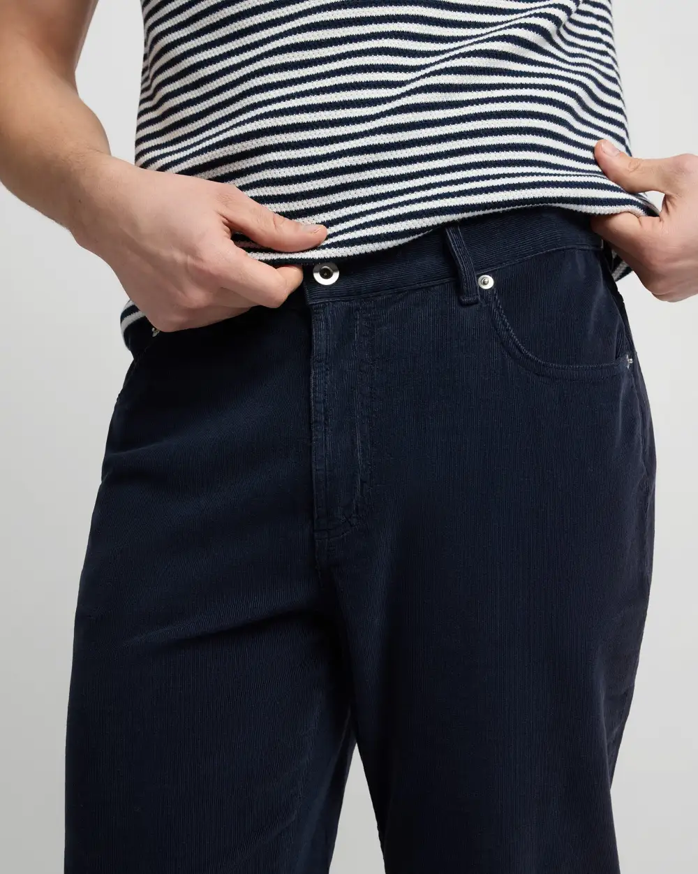 Stretch Corduroy Five-Pocket Pants