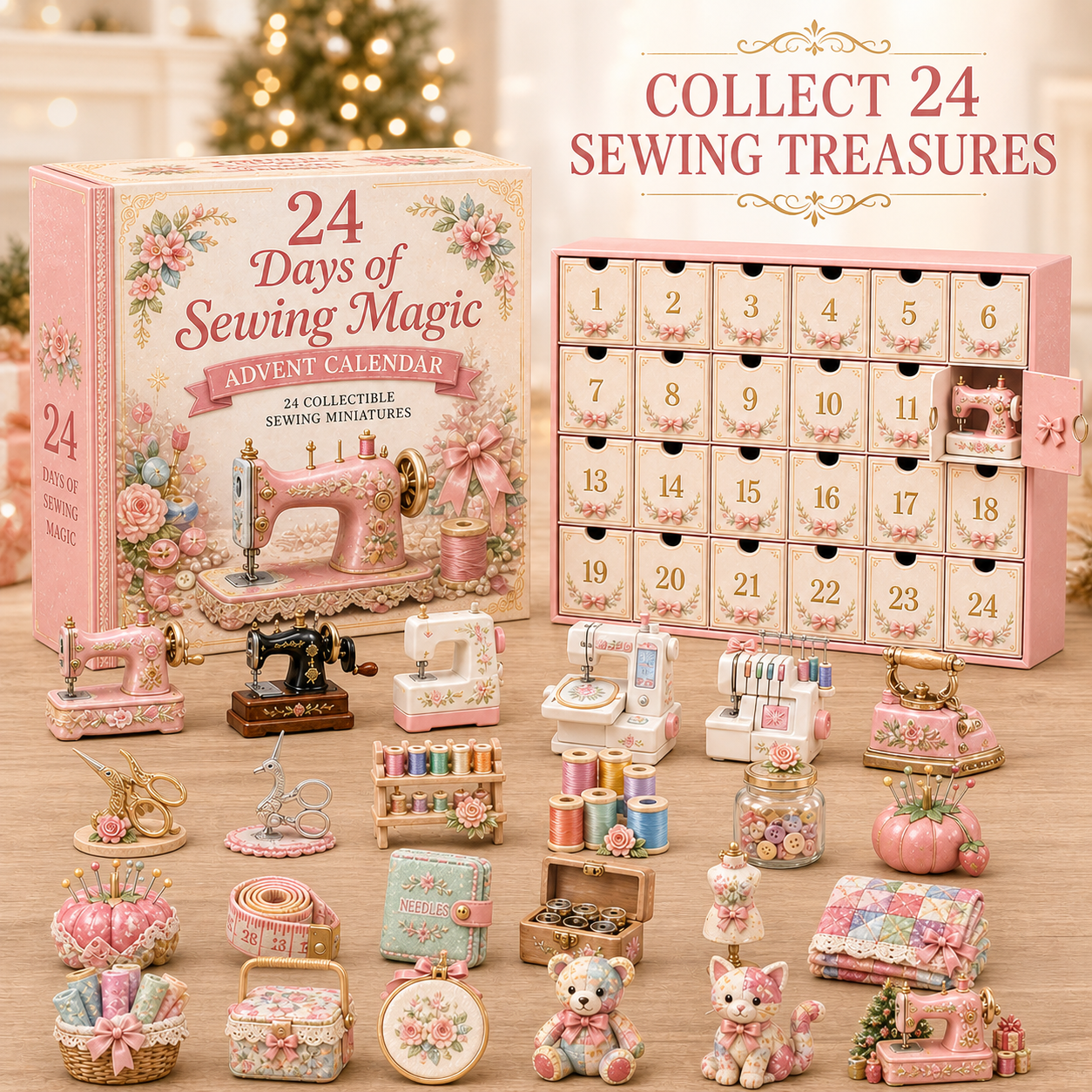 A Little Sewing Surprise for Each December Day — product detail 3