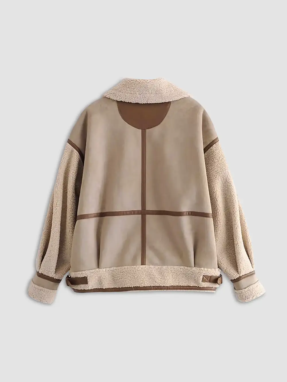 Snow Wind Shearling Leather Jacket