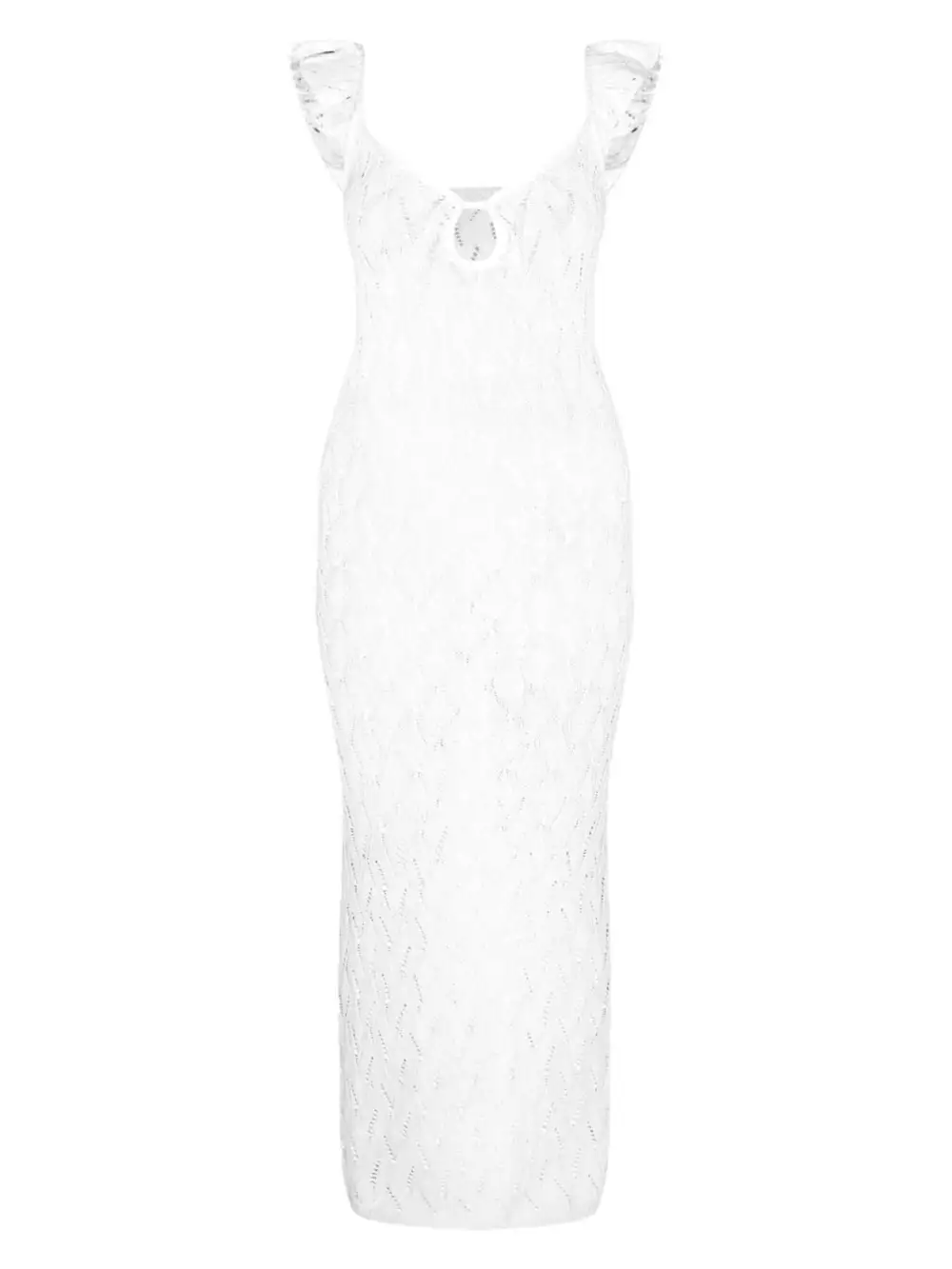 Knit Crochet Maxi Dress