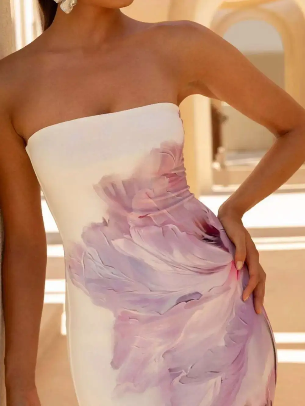 Smooth Finish Tube Maxi Dress
