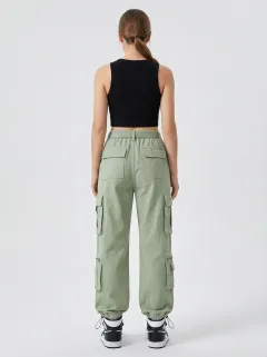 Functional Multi Pocket Activewear Women's Multi Pocket Cargo Pants