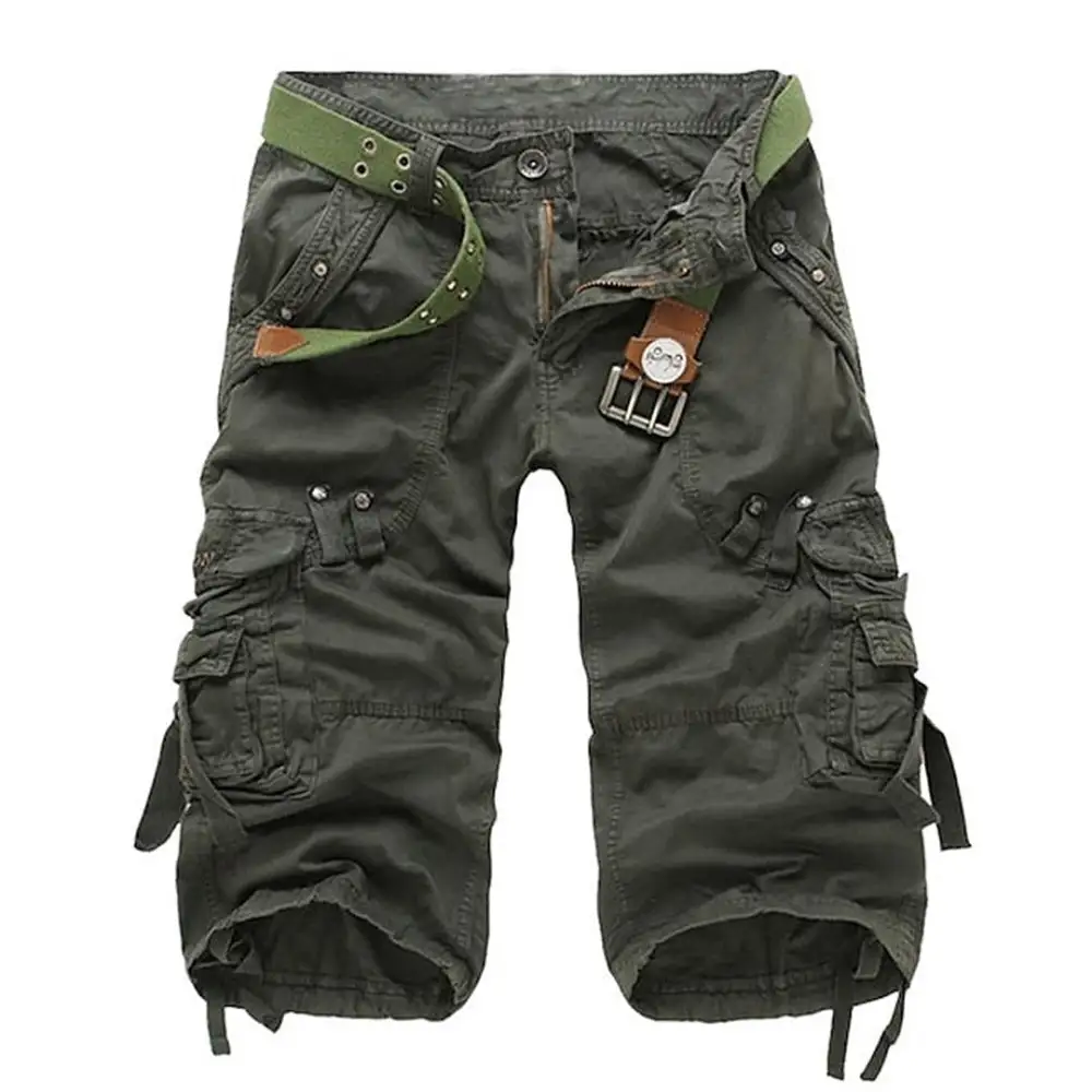 Men's Outdoor Roomy Pocket Cargo Shorts