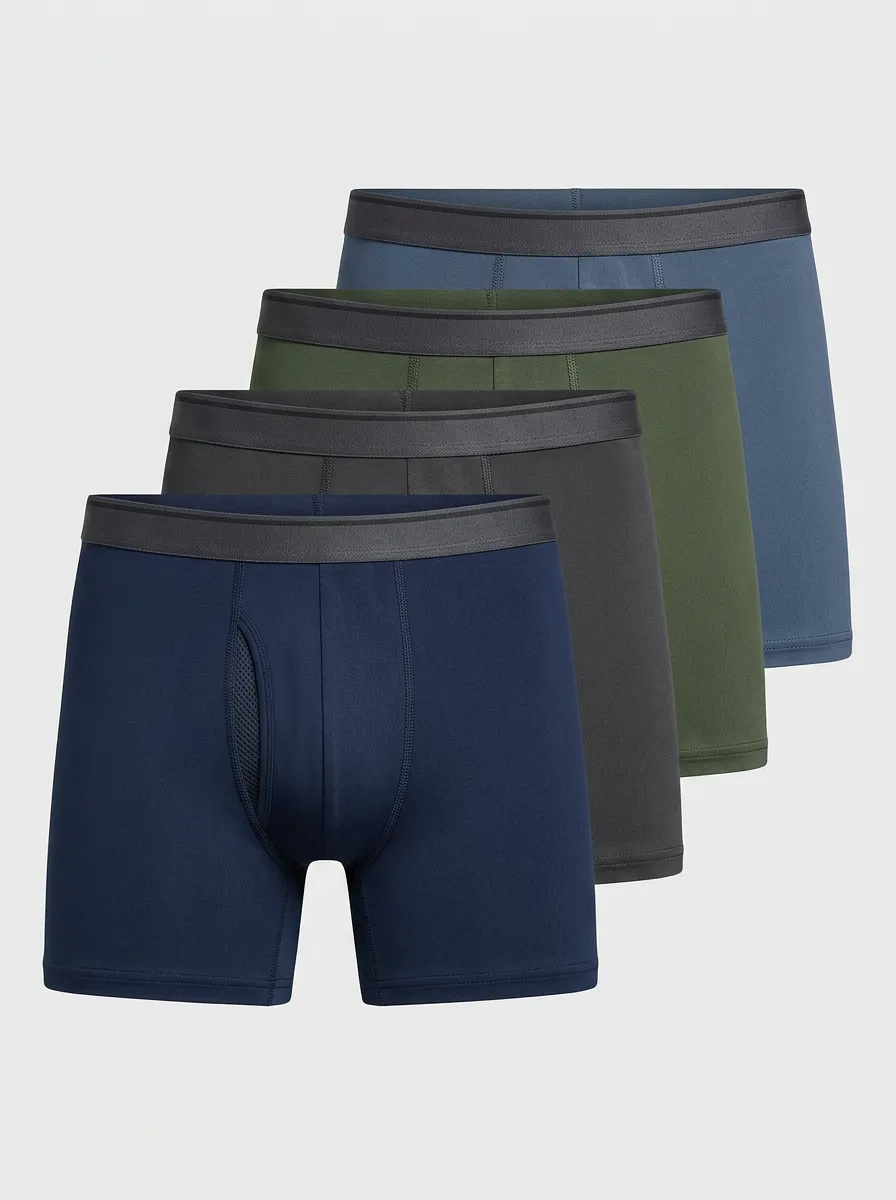 Comfort Simple Four Pack Briefs