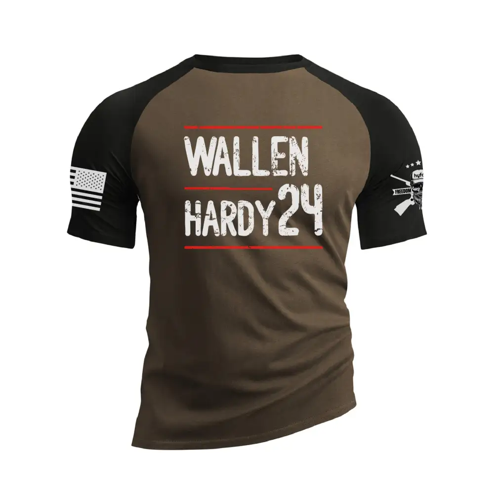 WALLEN HARDY 24 RAGLAN GRAPHIC TEE