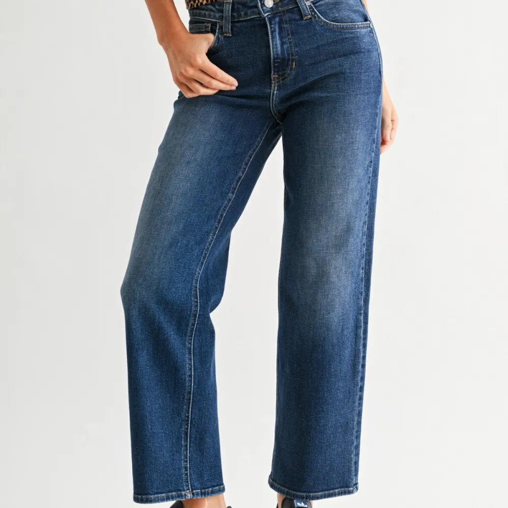 Mid Rise Slim Jeans