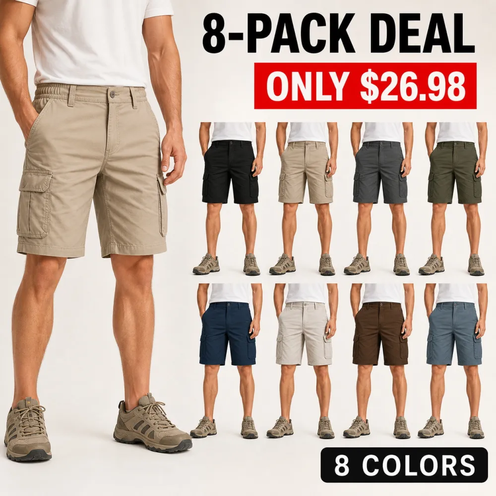 Men's Summer Tactical Outdoor Cargo Shorts