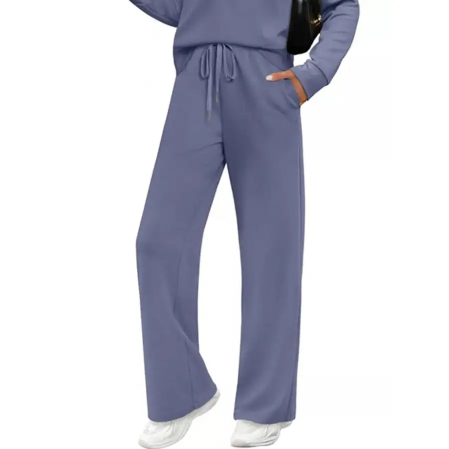 Casual Long Sleeve Top and Pants Set