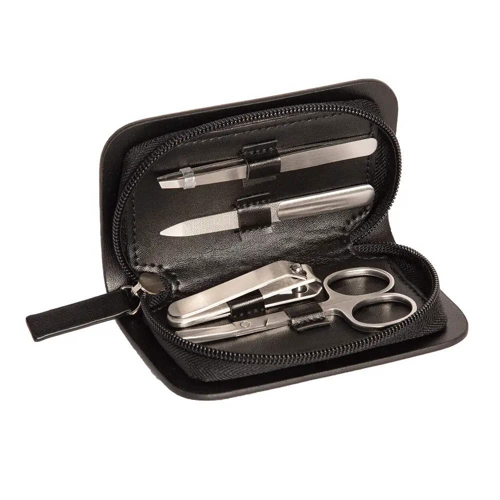 Leather Portable Manicure Tool Set