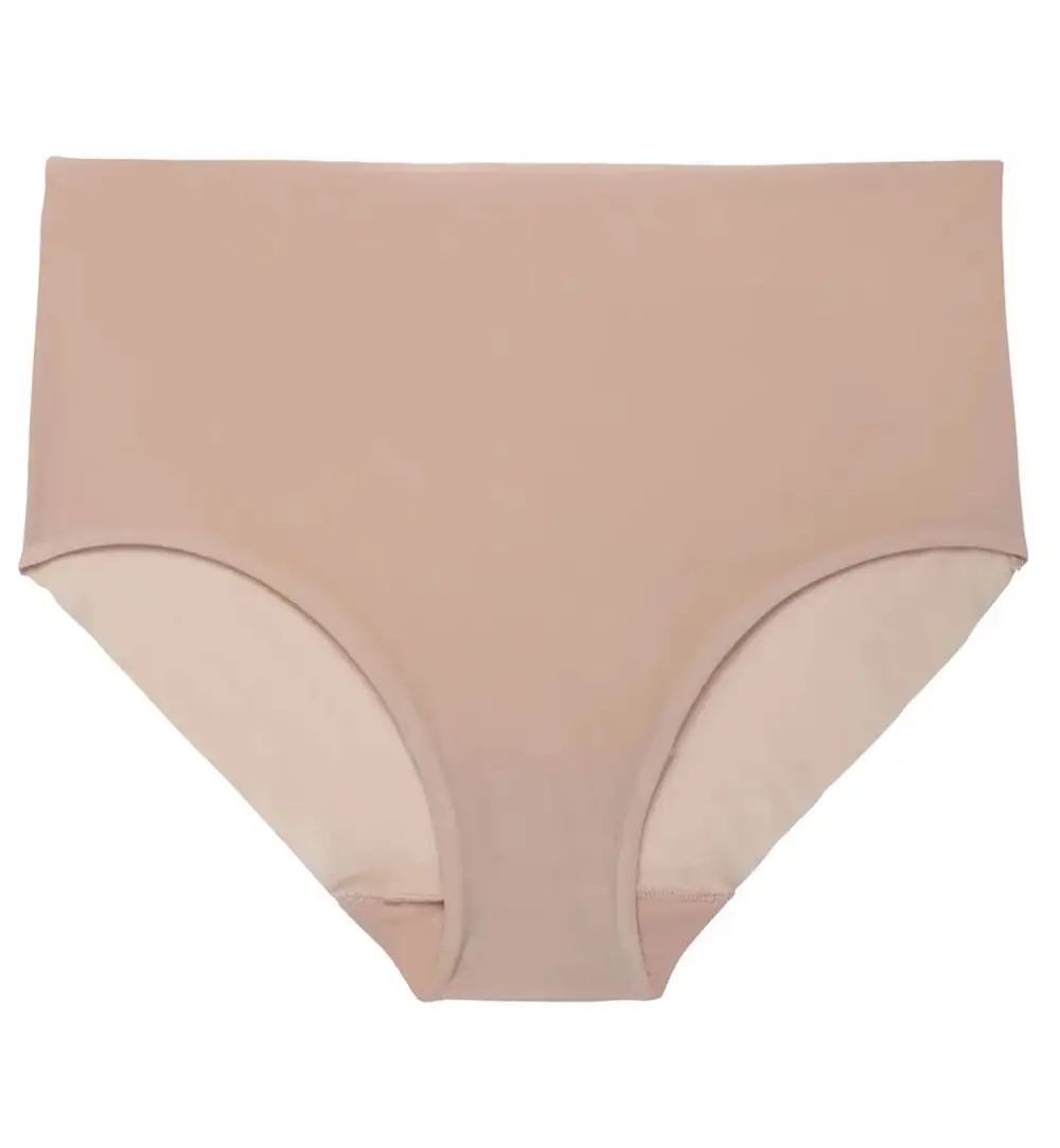 Everyday High-Waist Cotton Smoothing Shaping Brief