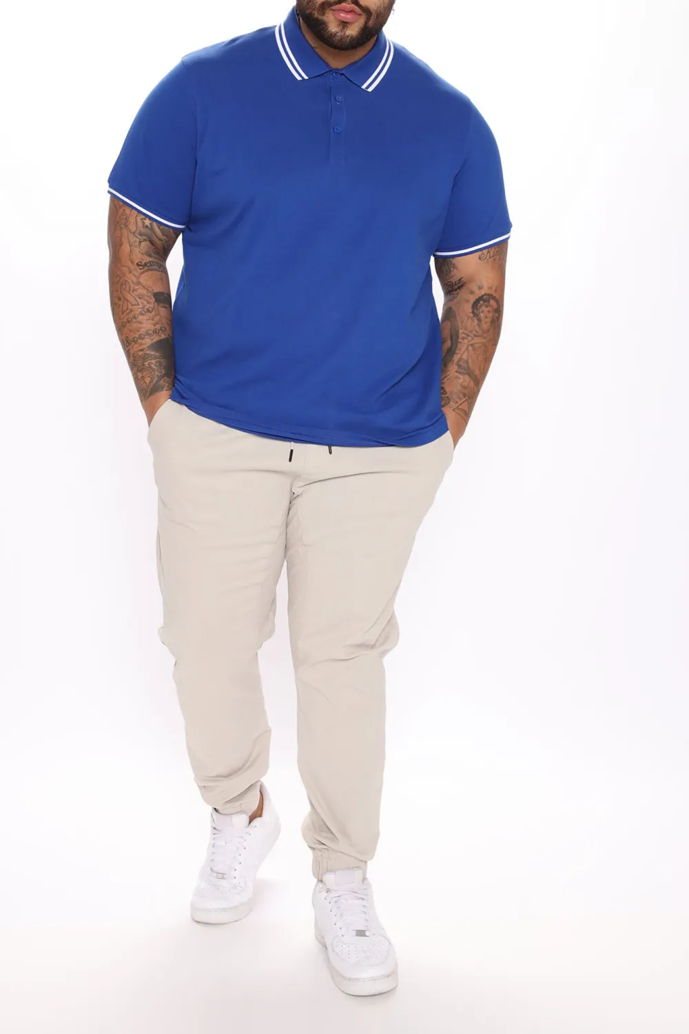 Royal Blue Short Sleeve Polo