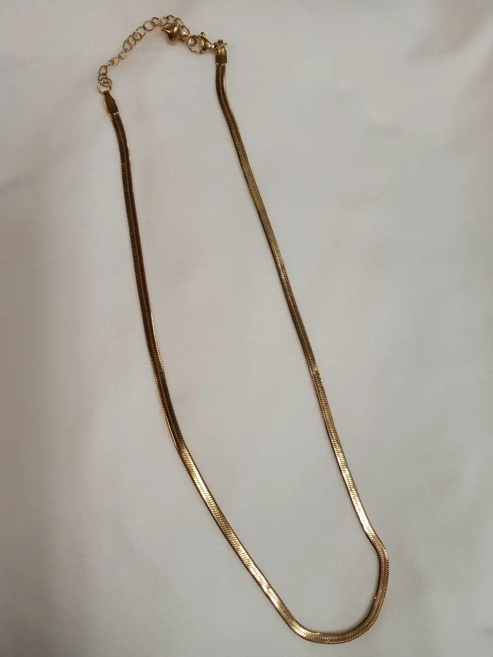 Classic Thin Gold Chain Necklace