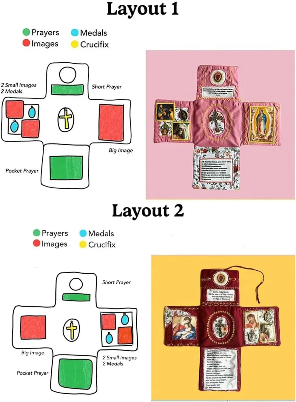 Religious Pocket Prayer Carpet