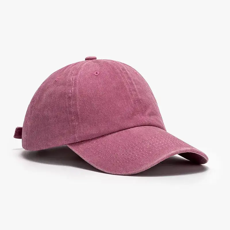 Washed Curved Brim Baseball Cap