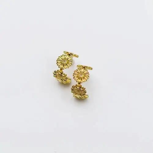Hoop Floral Earrings