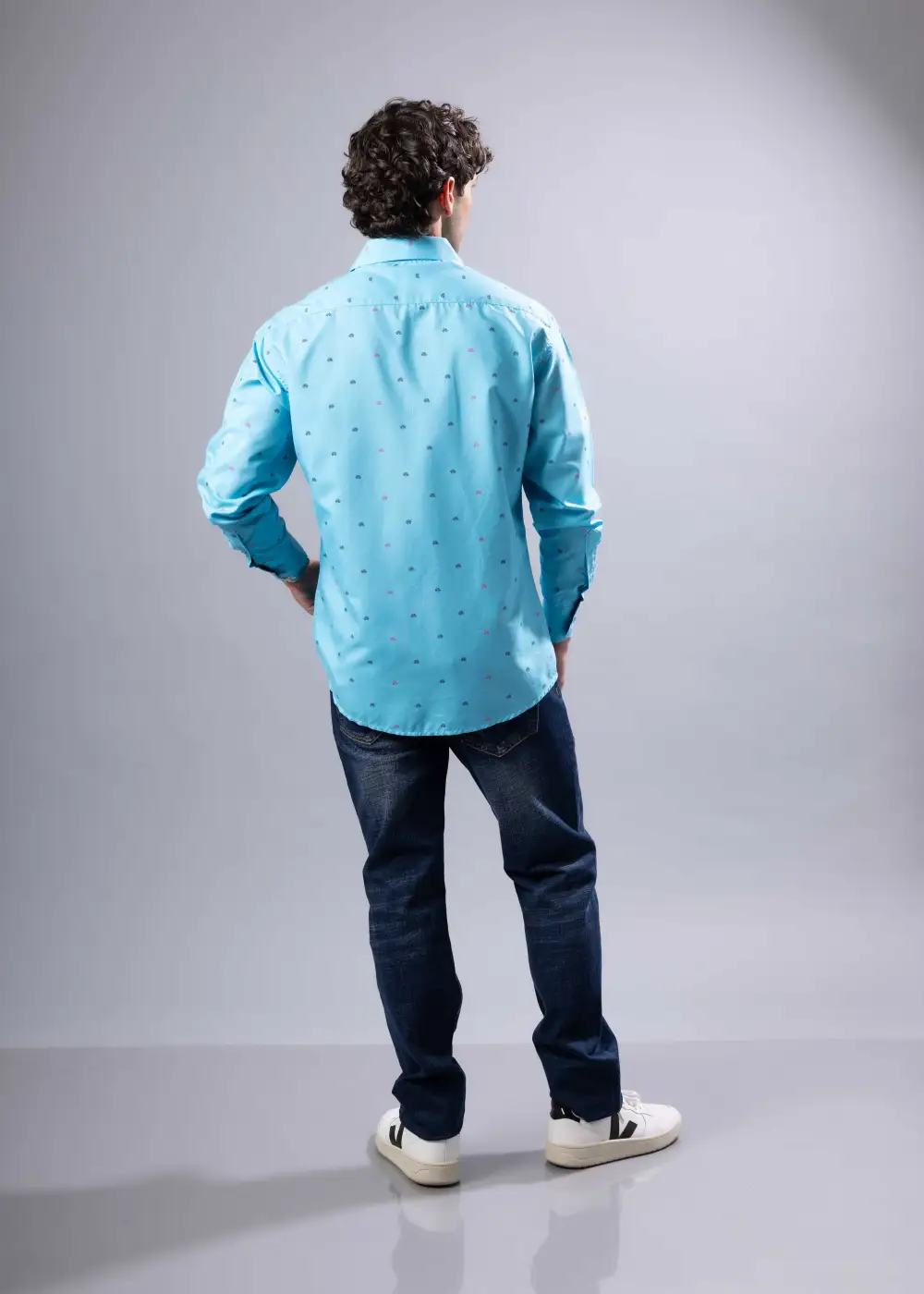 Palm Long Sleeve Button Shirt