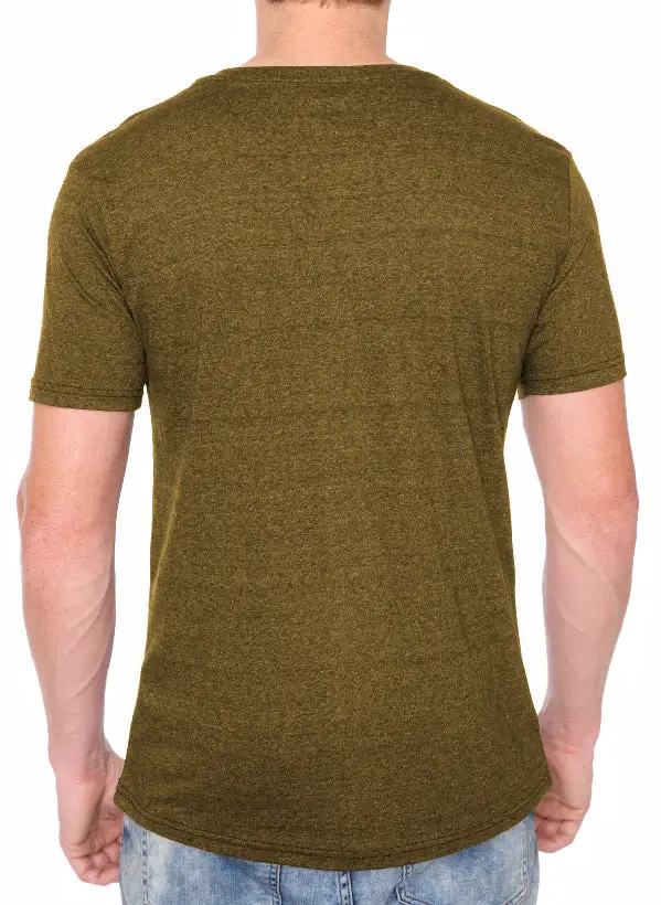 Everyday Jersey Textured Jersey Men's Button Down T-Shirt