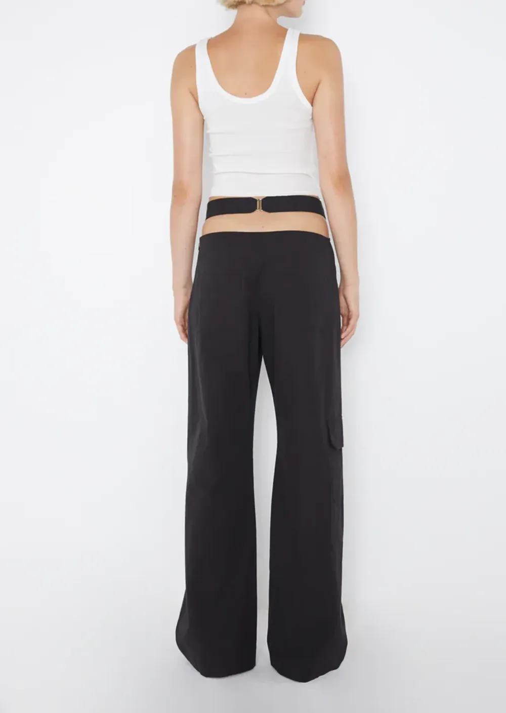 CUTOUT WAIST CARGO PANT