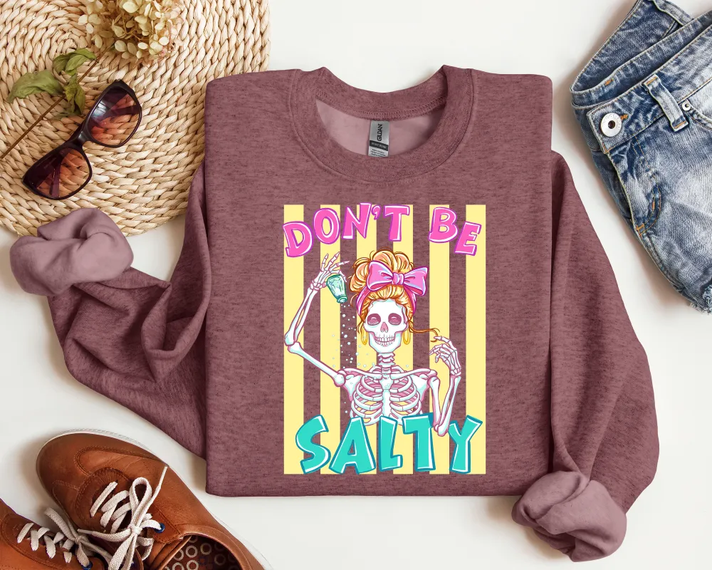 Coastal Attitude Graphic Crewneck Sweatshirt