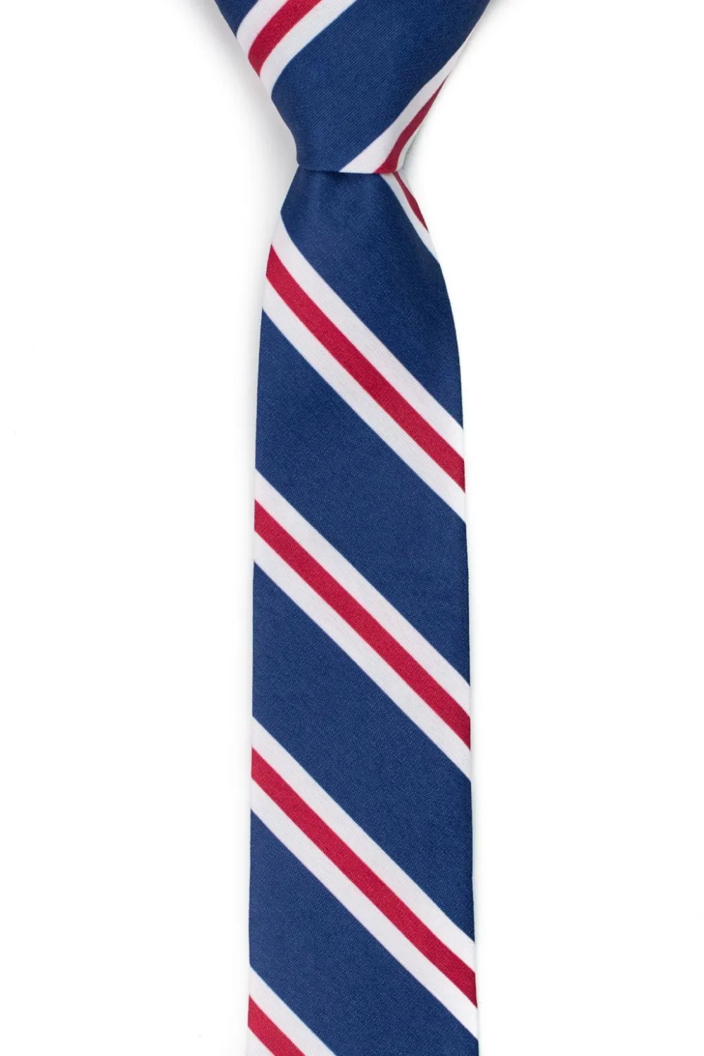 Polished Striped Pattern Necktie